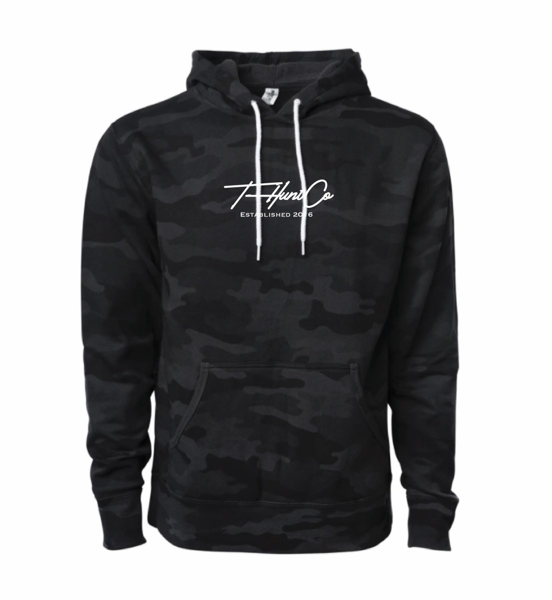 Black camouflage hoodie Clearance