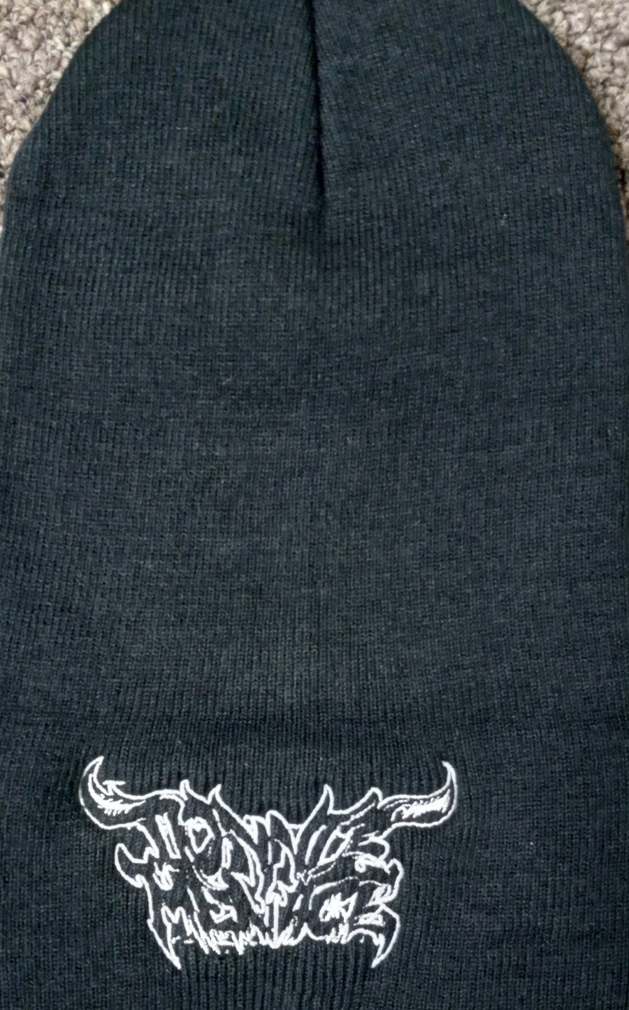 Image of DONNIE MENACE:  LOGO (assorted colors) Beanie