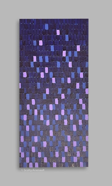 Image of Trickle (blues & purples)