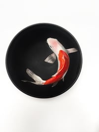 Image 1 of Koi red back, 17.2cm d 5.2cm h