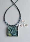 Art Nouveau Flowers + Vines Necklace