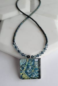 Image 4 of Art Nouveau Flowers + Vines Necklace