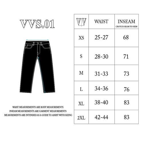 Image of VVS.01 BLACK PANT