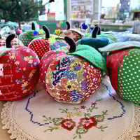 Image 1 of Apple Pincushions - AVAILABLE IN STORE