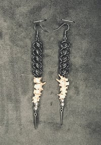 Image 1 of Snake Vertebrae Earrings