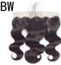 Image 3 of 100% Human Hair Virgin Brazilian 4x4 HD Closure/ 5x5/ and 13x4 Frontal  Body Wave