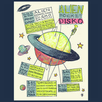 ALIEN POCKET DISKO 2022 <br>(Midi-Print)