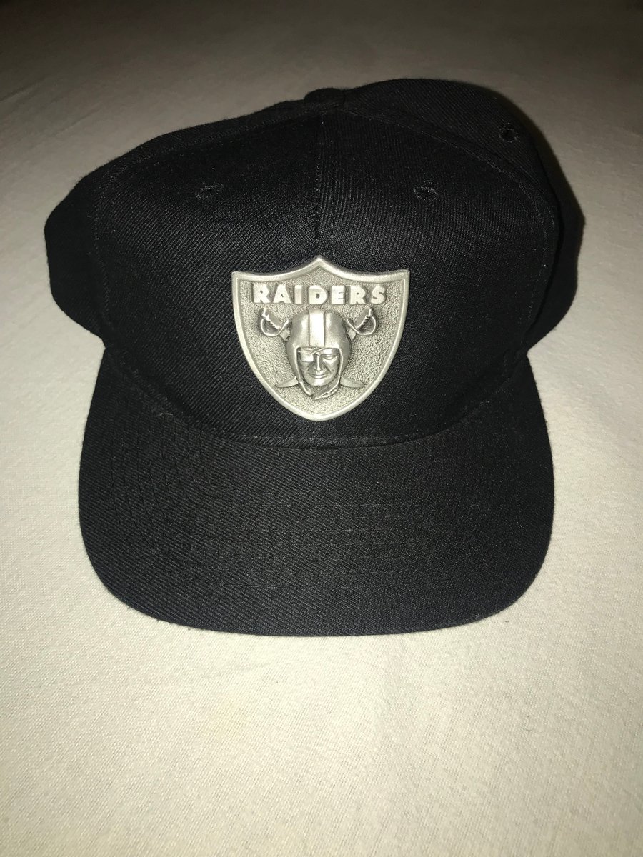 RAIDERS PEWTER ICE CUBE VINTAGE SNAPBACK 1K 5PCS