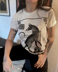 Image 1 of Black dog T-shirt 