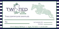 Twisted Oak Gift Certificates