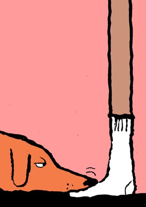 Jean Jullien - "Sniffer" - ALL ABOUT PRINT 7