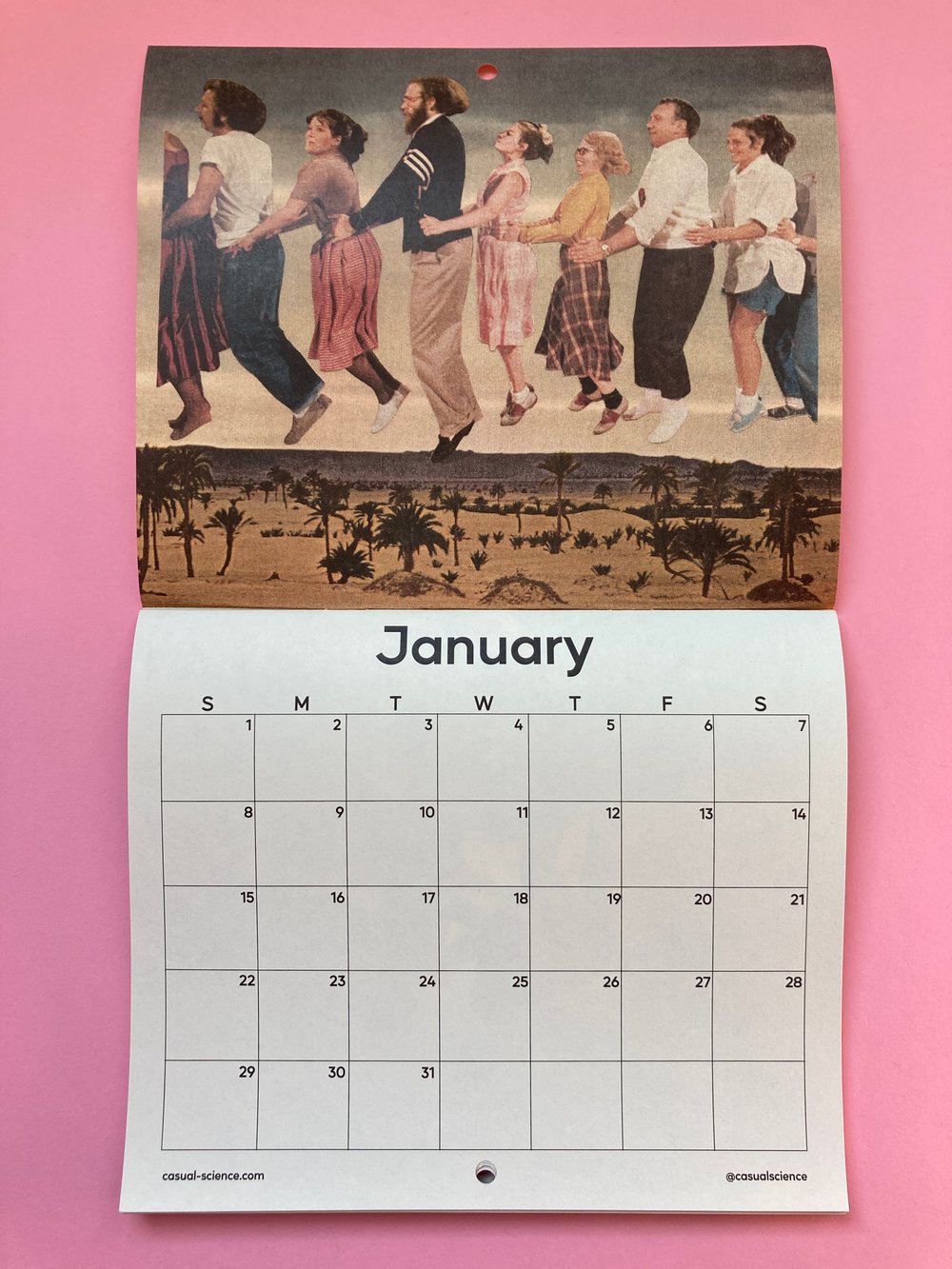 Image of 2023 collage calendar