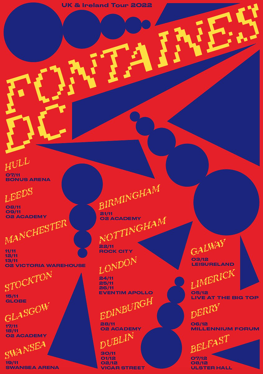 fontaines dc tour ireland