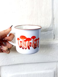 Image 2 of Ceramic Vintage Style Mushroom Mug