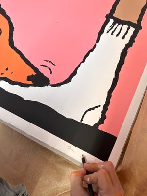 Jean Jullien - "Sniffer" - ALL ABOUT PRINT 7