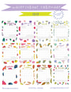 2023 Watercolour Calendar