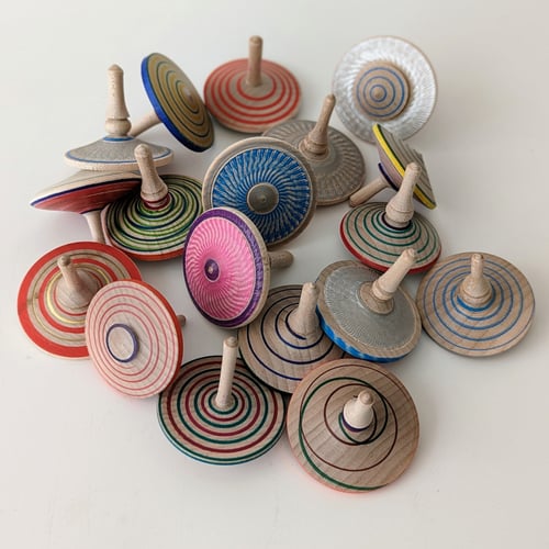 Image of Spinning Tops - Handmade