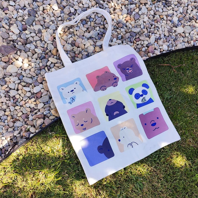 Cute Tote Bags gryphll