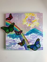 Butterfly World - original art