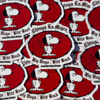 Image 1 of Chinga La Migra Sticker 
