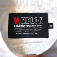 Image 4 of No Borders Long Sleeve T-Shirt - Design 1