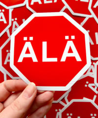 Image 2 of Älä sticker