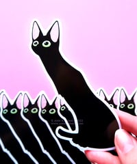 Image 1 of Long cat sticker