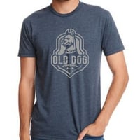 Image 3 of Unisex Tri-Blend T-Shirt / Indigo Blue