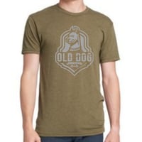 Image 3 of Unisex Tri-Blend T-Shirt / Military Green