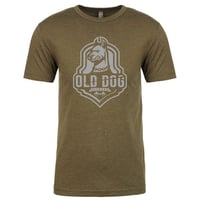 Image 1 of Unisex Tri-Blend T-Shirt / Military Green