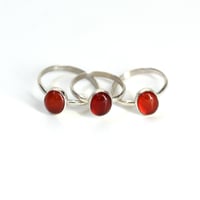 Image 5 of Carnelian Sterling Silver Ring