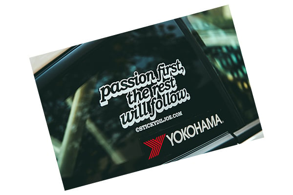 Image of The Chronicles Passion First Ver. 6 Decal **NEW**