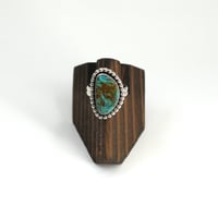 Image 1 of Royston Turquoise Sterling Silver Ring - Size 5.5