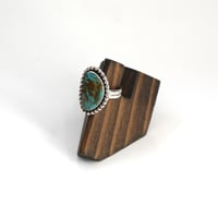Image 3 of Royston Turquoise Sterling Silver Ring - Size 5.5