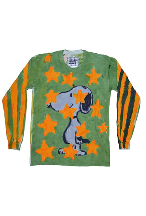 Image of snoopy star long sleeve M