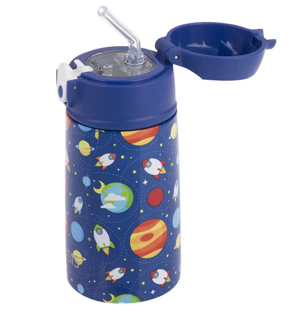 Oasis Insulated Drink Bottle with Sipper 400mls Outer Space
