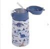 Oasis Insulated Drink Bottle with Sipper 400mls Dinosaur Land