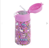 Image 2 of Oasis Insulated Drink Bottle with Sipper 400mls Unicorns