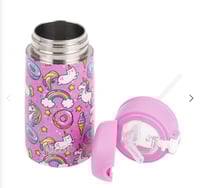 Image 3 of Oasis Insulated Drink Bottle with Sipper 400mls Unicorns