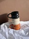 Image of Groove Mug in Rust 