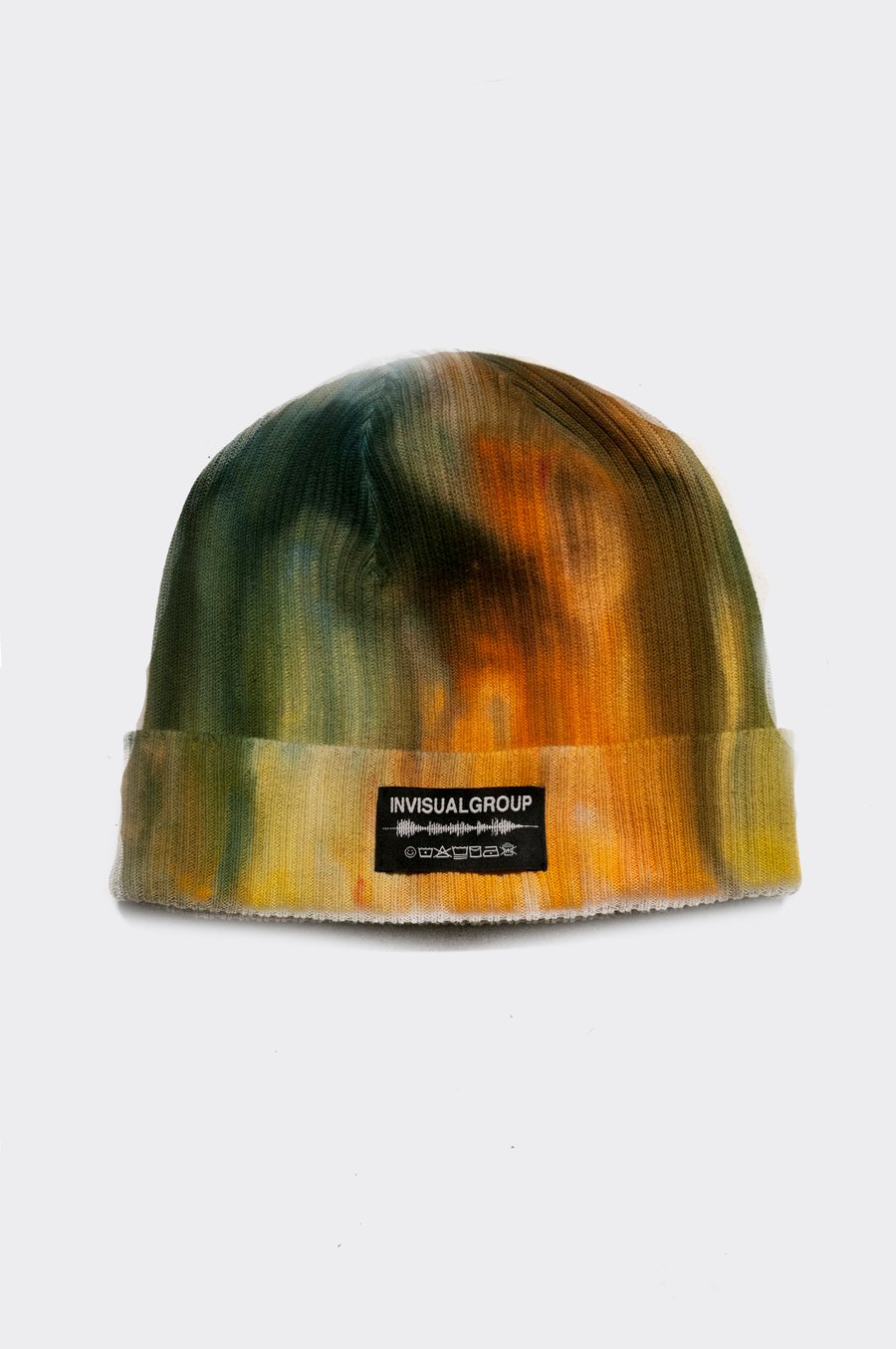 Image of "SOLAR SUNSET" 3D ICE DYED BEANIE