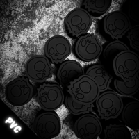 “Murder” Pvc Beads