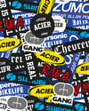 ACIER PARIS STICKER PACK