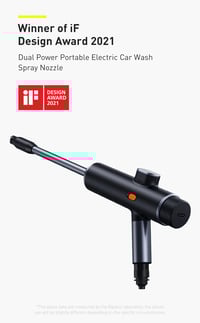 Image 3 of Baseus Electric Car Washer Gun High Pressure Cleaner Foam Nozzle For Auto Cleaning Care Cordless Pro