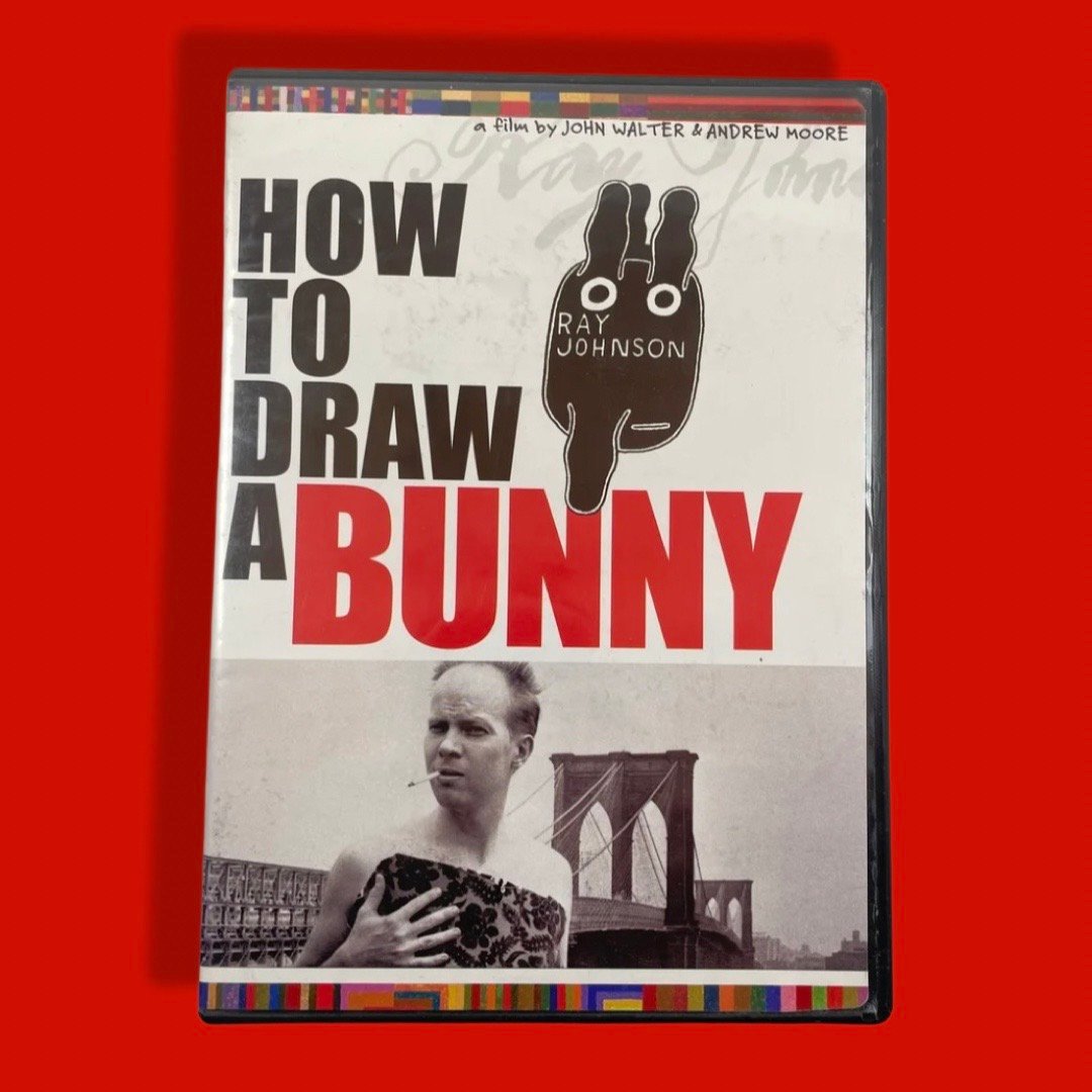 DVD: How To Draw A Bunny: Artist Ray Johnson Doc by John Walter & Andrew  Moore PALM 2004 OOP/ RARE