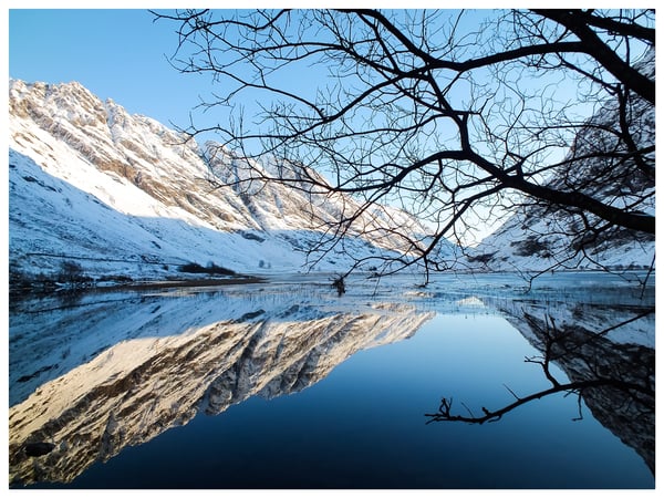 Image of Winter on Loch Achtriochtan 
