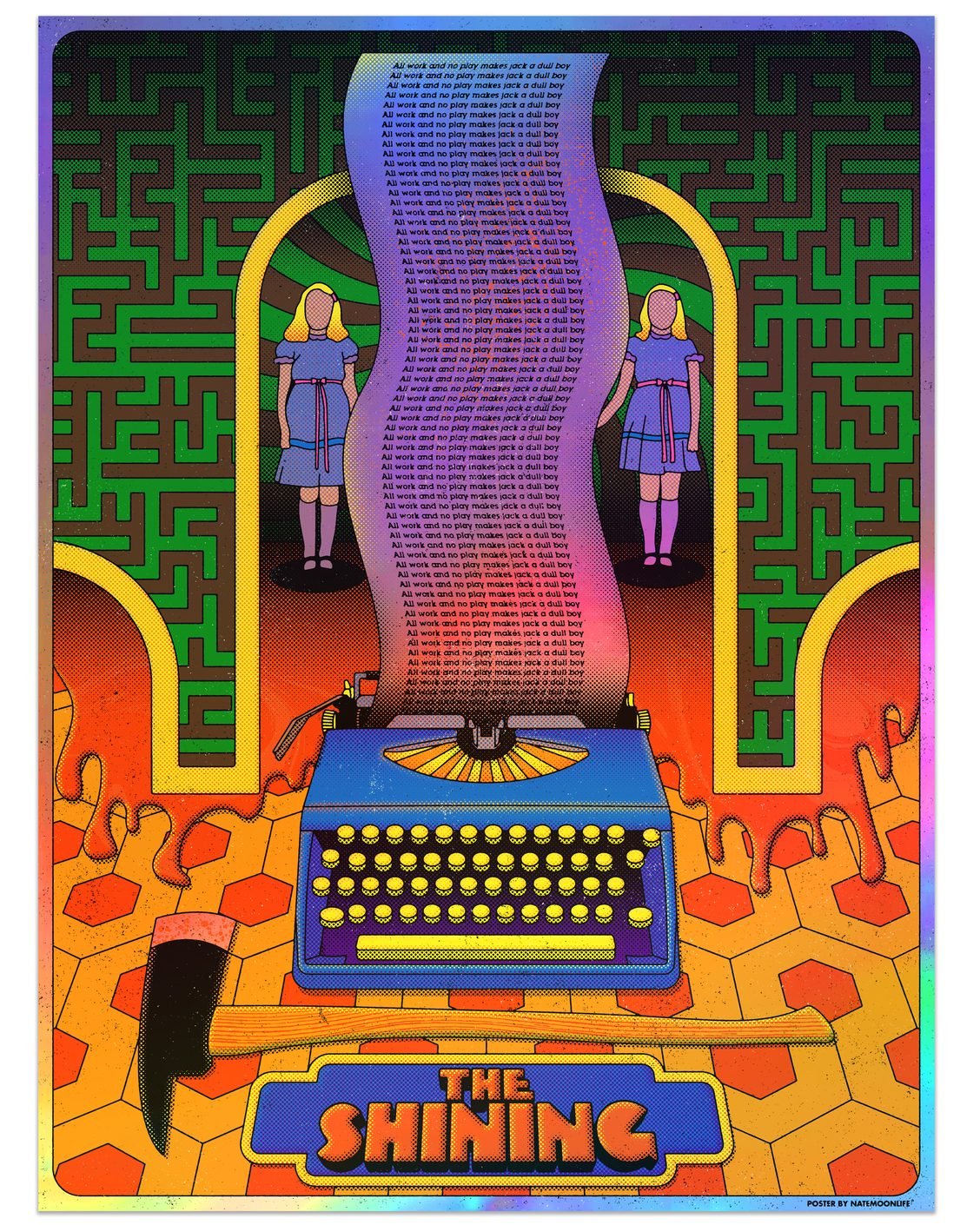 "The Shining" • 18"x24" 