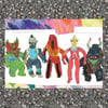 Monsters Poster A3