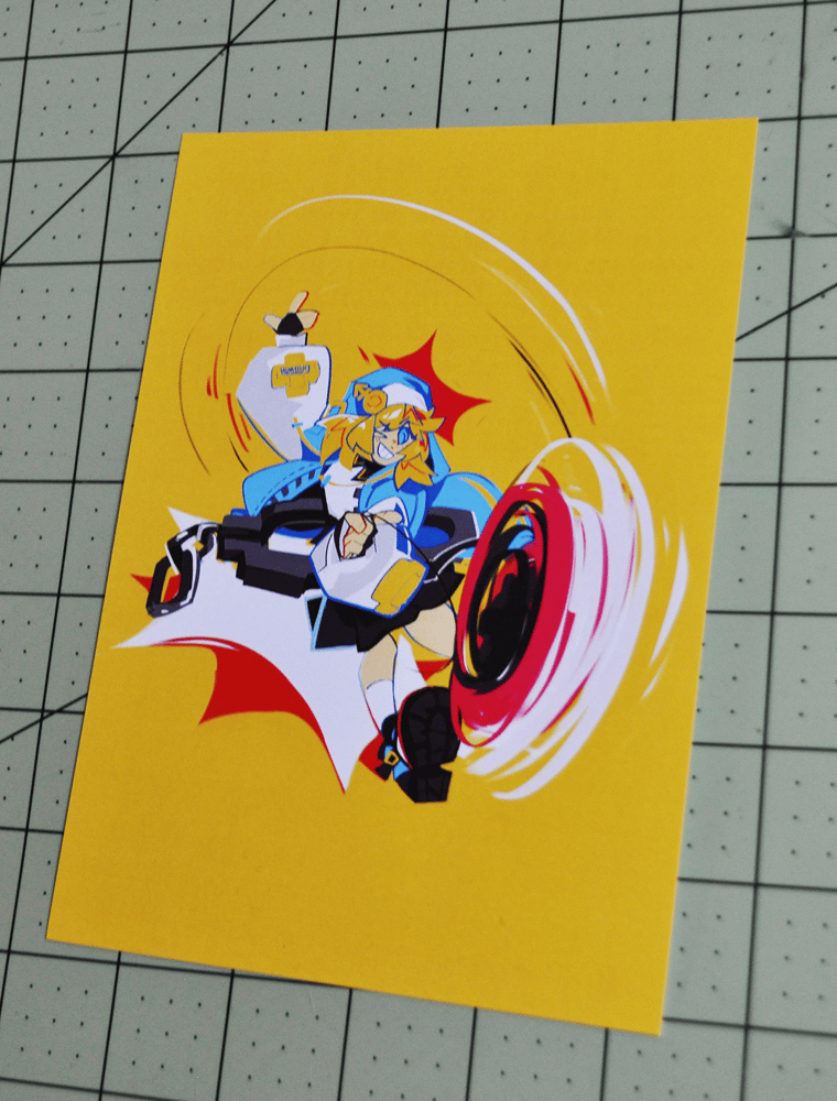Image of Guilty Gear: BRIDGET Mini Print