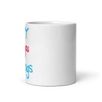 Image 2 of SAY PERHAPS white mug